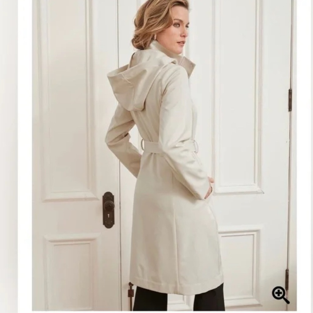 RW&CO. Cream Trench Coat